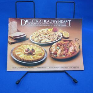 Vintage 1985 Fleischmann's Diet for a Healthy Heart Recipe Booklet Cookbook